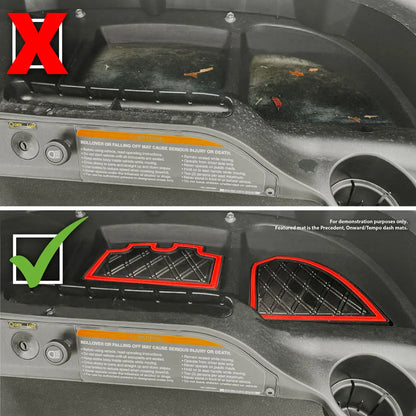 Protect your golf cart dash area with ICON Compatible PRO Series Dash Mat - Fits ICON and Advanced EV