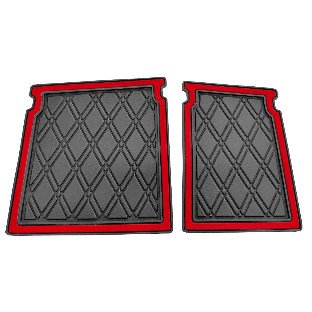 Red trim- E-Z-GO RXV Dash Mat - Fits RXV Trims (2009 - 2022) - PRO Series #trim-color_red-trim