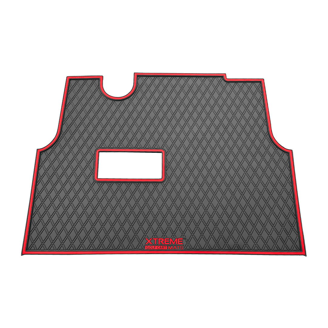 Red Trim - EPIC Compatible Golf Cart Floor Mat 