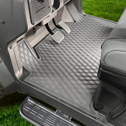 All Black - Denago EV Rover XL Golf Cart Floor Mat 