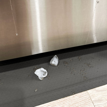 Slate Color - Refrigerator Kickplate Mat – Protects Floors from Ice, Water, and Condensation 