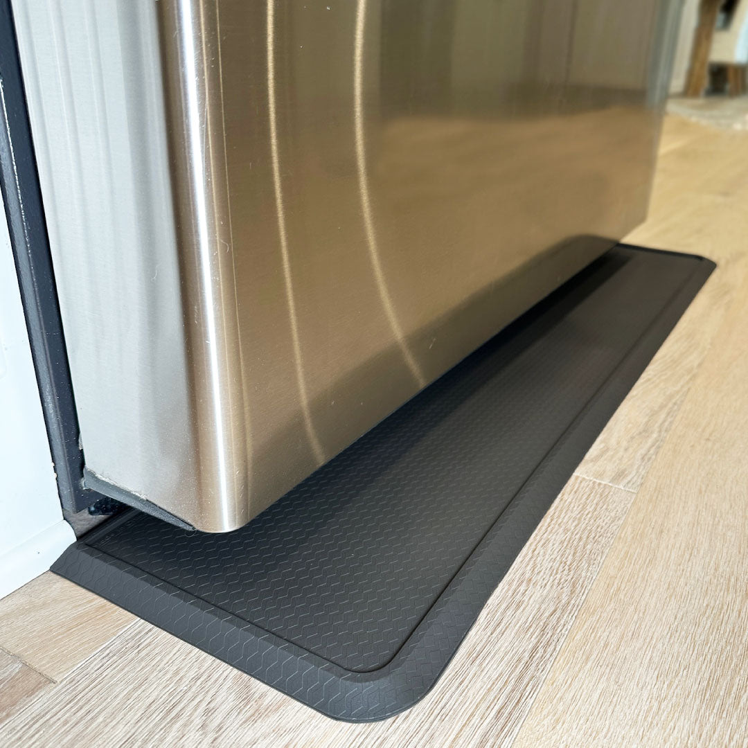 Slate Color - Refrigerator Kickplate Mat – Protects Floors from Ice, Water, and Condensation #color_slate