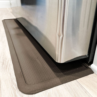 Cappucinno Color - Refrigerator Kickplate Mat – Protects Floors from Ice, Water, and Condensation 