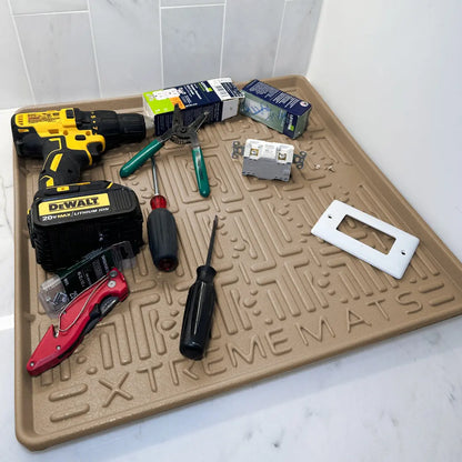 Mudroom Organization:  Boot trays are commonly used in mudrooms to keep muddy or wet shoes and boots from tracking dirt and water into the house. Utility trays can hold items like umbrellas, dog leashes, and keys, helping to keep this transitional space tidy. Pet Care:  Utility trays are useful for containing pet food and water bowls to prevent spills and messes. Multipurpose mats can be placed under litter boxes to catch stray litter and make cleaning easier. Gardening and Outdoor Activities:  Boot trays a