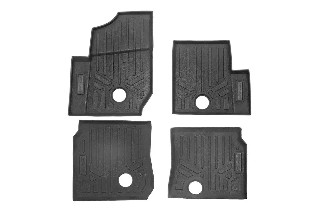 SMARTLINER Custom Fit Rugged Rubber Floor Liners For 2019-2023 Polaris General XP 4 1000