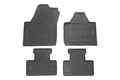 Custom Fit Rugged Rubber Floor Liners For 2019-2024 Can-Am Maverick X UTV SXS Liner/floor mat/ bedliner/ Mat Set/ Rugged Rubber/Second Row