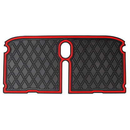 Red trim- The Xtreme Mats PRO Series Bag Well Mat for RXV golf carts. 