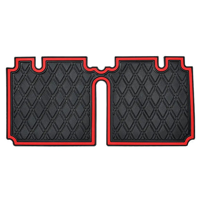 Red trim- The Xtreme Mats PRO Series Mat for TXT, Liberty, Cushman, or S4 golf carts.