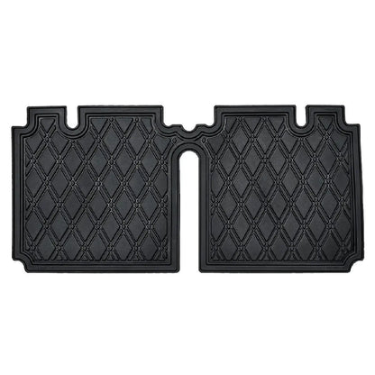 All black- The Xtreme Mats PRO Series Mat for TXT, Liberty, Cushman, or S4 golf carts. 