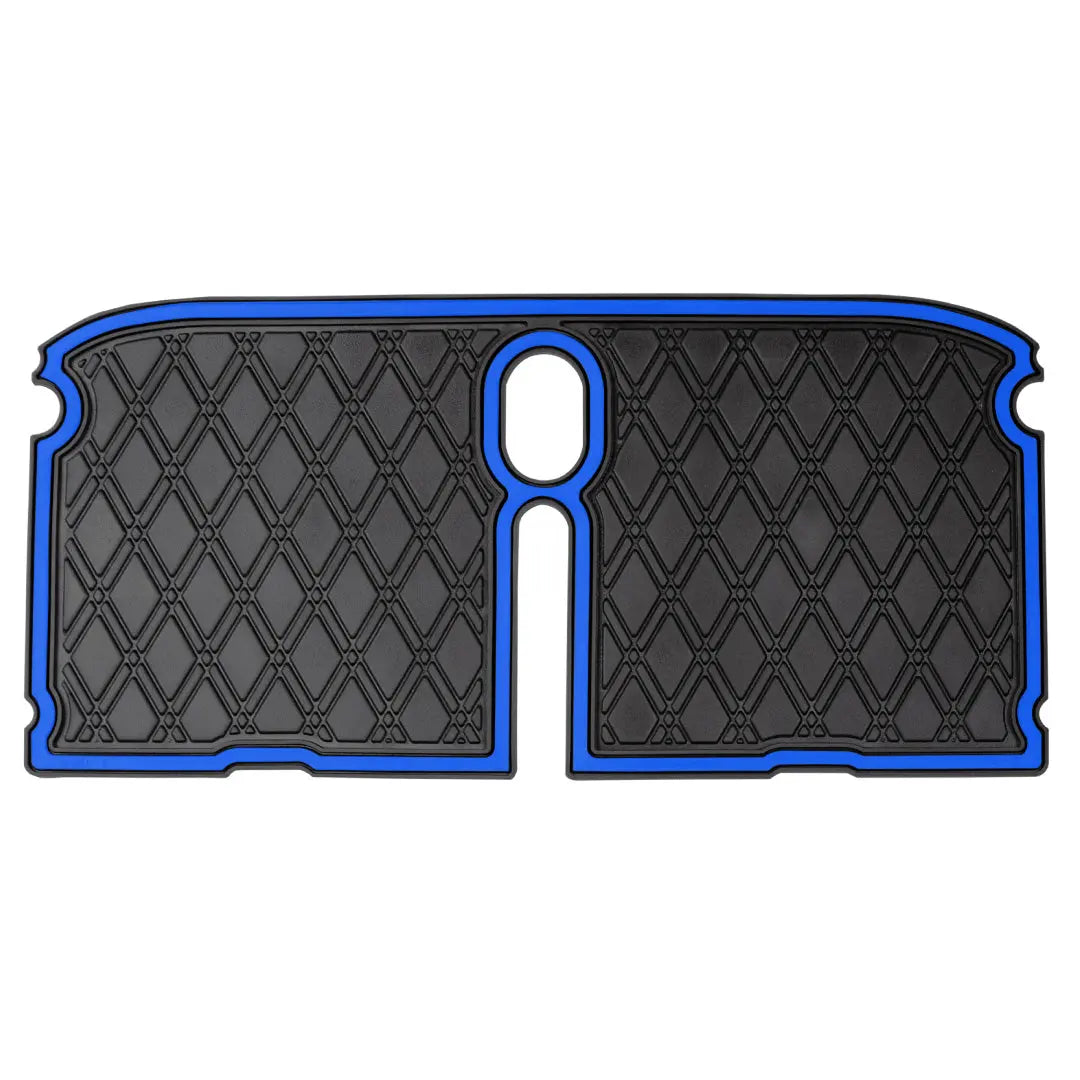 Blue trim- E-Z-GO RXV Bag Well Mat - Fits Most E-Z-GO RXV (2016- 2022)* - PRO Series 