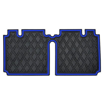 Blue trim- E-Z-GO TXT Bag Well Mat - Fits E-Z-GO TXT (2013 - 2022), Liberty (2021+), Cushman*, S4* - PRO Series 