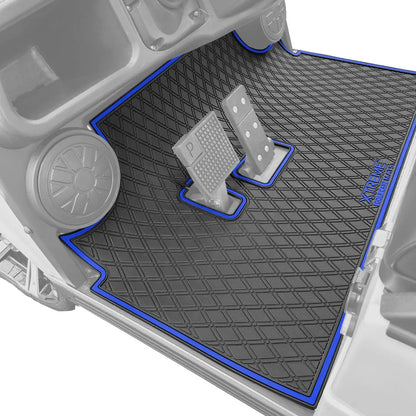 Blue trim- Evolution Floor Mat - Fits 2022 & Prior Classic Plus / Classic Pro / Forester / Turfman *Does NOT Fit Some 2023 Models* 