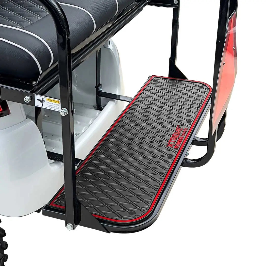 Golf cart luggage online rack