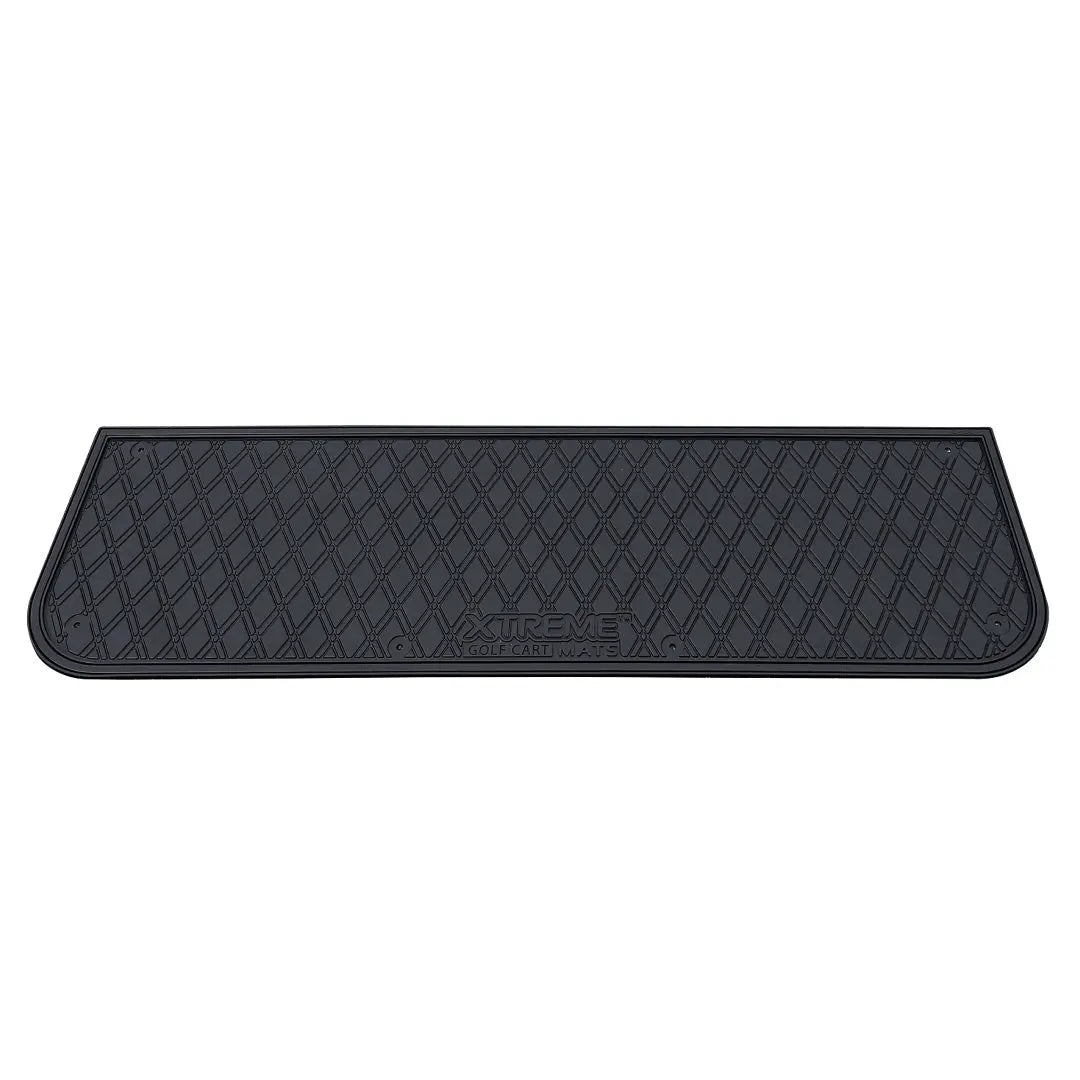 All black The Xtreme Mats PRO Series Foot Rest Seat Kits for several golf cart models. 