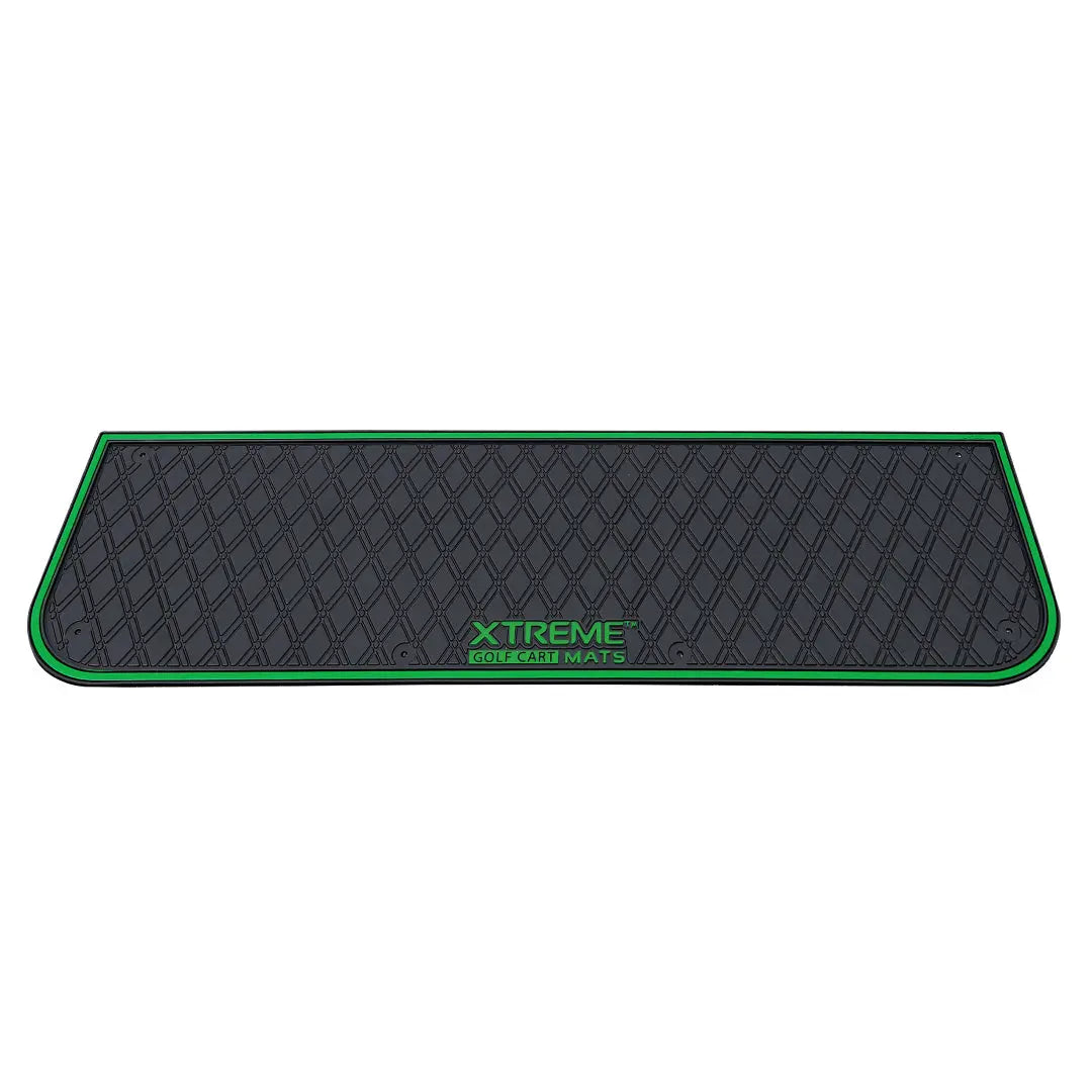 Green trim PRO Series Rear Facing Foot Rest Mat - Fits GTW Mach 1 / MADJAX / RHOX Genesis 150 / MODZ Flip4 Rear Seat Kits