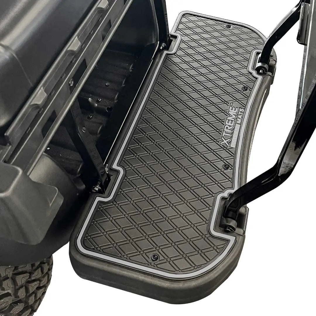 Grey trim PRO Series Rear Facing Foot Rest Mat - Fits MADJAX Genesis 250/300 Rear Seat Kits