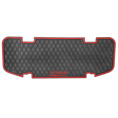 Red trim PRO Series Rear Facing Foot Rest Mat - Fits DoubleTake Max 5 and Max 6 Rear Kits 