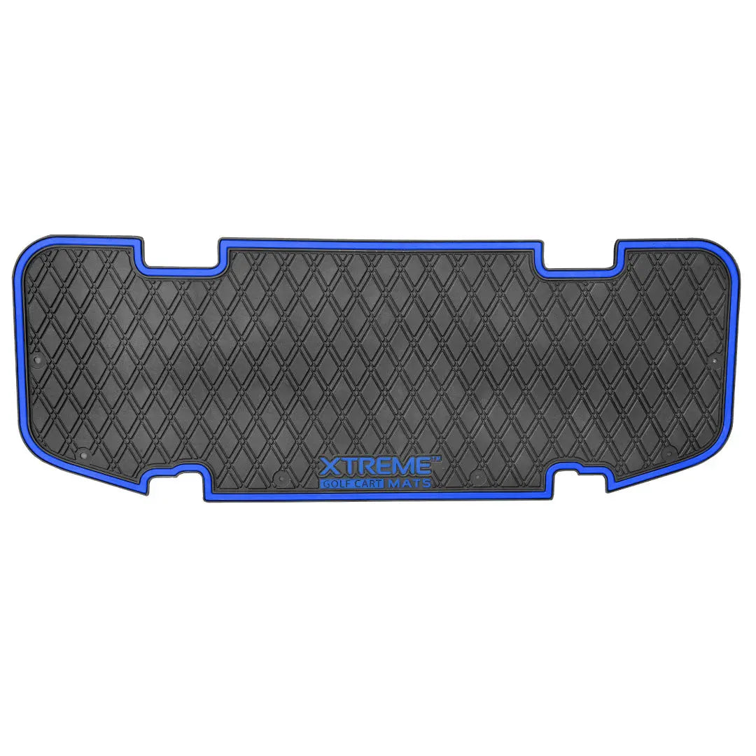 Blue trim PRO Series Rear Facing Foot Rest Mat - Fits DoubleTake Max 5 and Max 6 Rear Kits