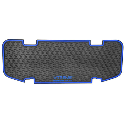 Blue trim PRO Series Rear Facing Foot Rest Mat - Fits DoubleTake Max 5 and Max 6 Rear Kits 