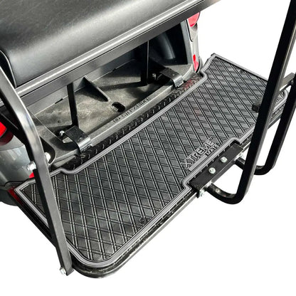 Grey Trim E-Z-GO RXV & TXT - Rear Facing Foot Rest Mat - Fits Select E-Z-GO RXV and TXT Rear Seat Kits - PRO Series 