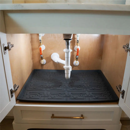 Grey Under Sink Cabinet Mat 