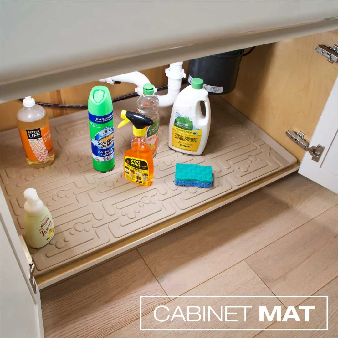Xtreme Mats Under Sink Cabinet Mats for Kitchen, Bath and Laundry