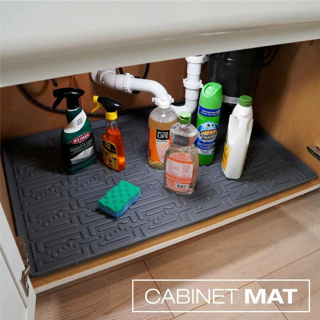  The Original Under Sink Mat - Adjustable Silicone mat